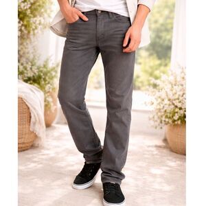 Levi’s 513 Slim Straight Jeans 33x32 Gray Wash Denim Minimalist Workwear